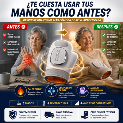 Guante Masajeador™ | Deja atrás el dolor y el cansancio